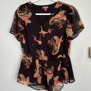 Vince Camino Boho blouse